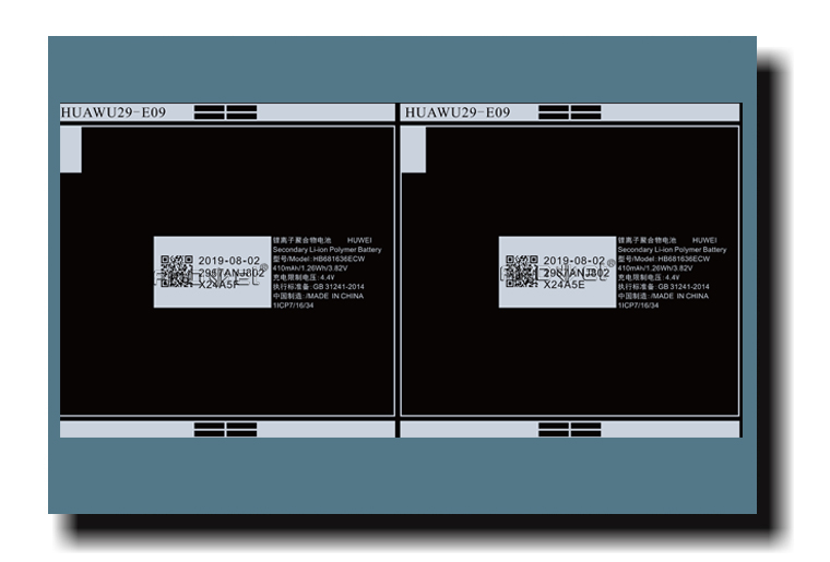 pg电子平台X1电池标签喷印二维码视频